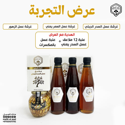 عرض التجربة