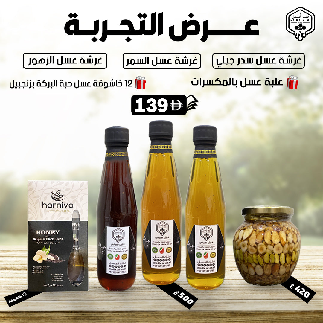 عرض التجربة